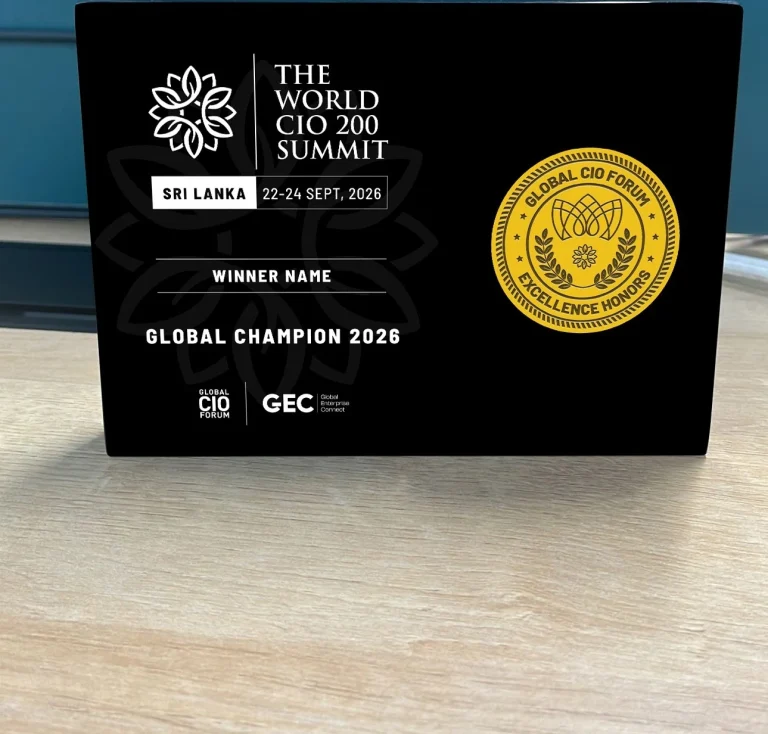 CIO200 Awards Trophy